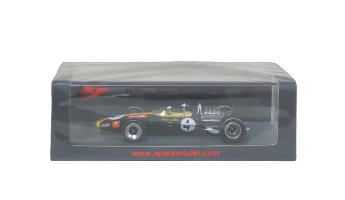

Spark scale Lotus 49 1968 F1 South African Grand Prix Winner Clark Finished Product 1/43 #4 J.