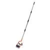 Garden Cultivator Tool Stainless Steel Lawn Reseeding Garden Tool Adjustable Handle Garden Soil