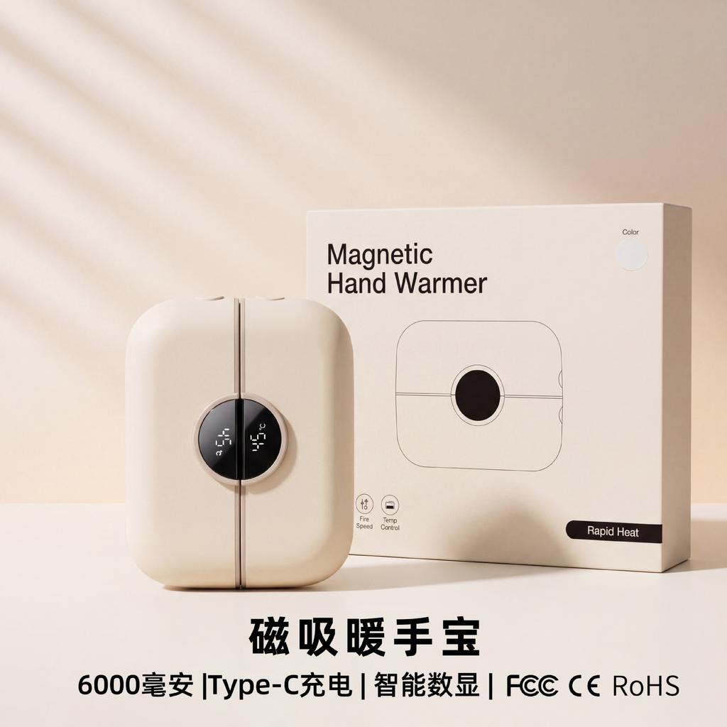Magnetic Rechargeable Hand Warmer Rechargeable Hand Warmer Portable Winter