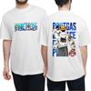2025 ONE PIECE Animation Cut Fun Printing Summer Men and Women Pure Cotton T-shirt Street Casual Comfortable Trend T-shirt