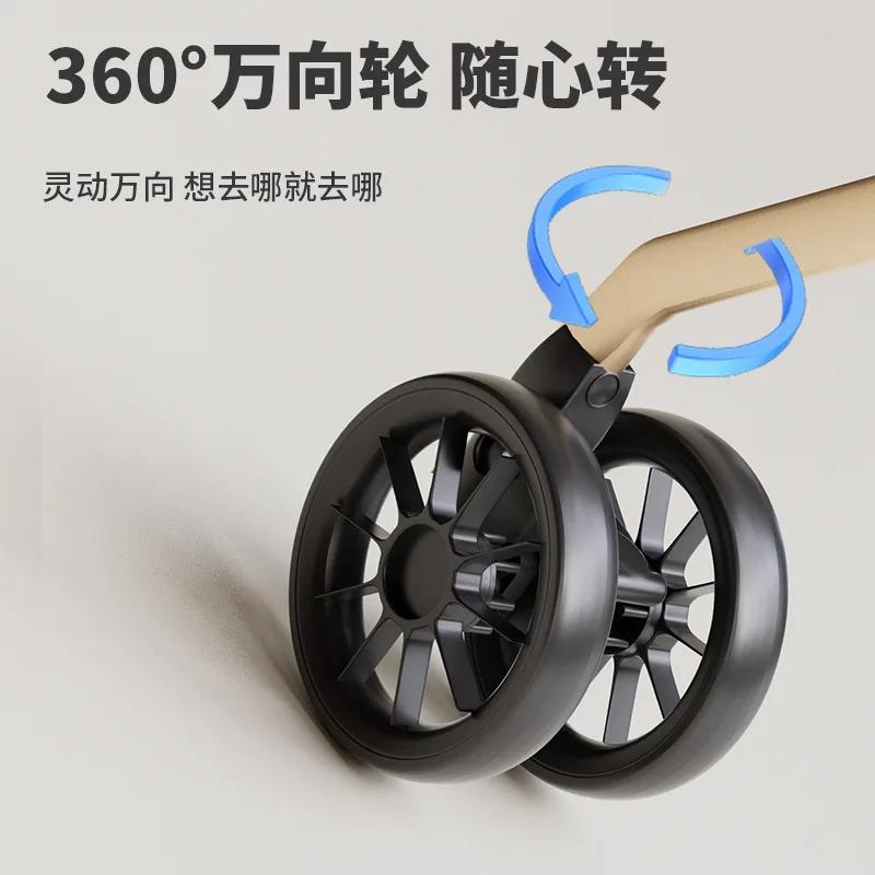 Pet Cart Dog Cat Teddy Trolley Out Small Pet Cart Lightweight Foldable Outdoor Travel Dog Stroller Cat Bag