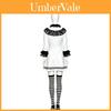 Terrifier Girl Cosplay Outfit With Lace Details For Cosplay Events And Halloween Celebrations