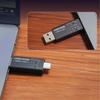 USB C to USB 3.2 Type A Interfaces Tester Detectors with LED Display for Fast Charging and Data Transfer Up to 10Gbps