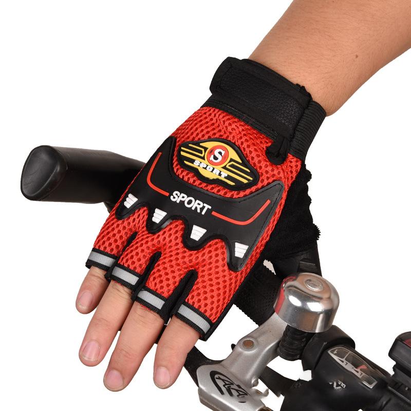 New Cycling Gloves Half Finger Guantes Luvas Motorcycle Bicycle Breathable Anti-slip MTB Bike Fitness Sport Training Glove