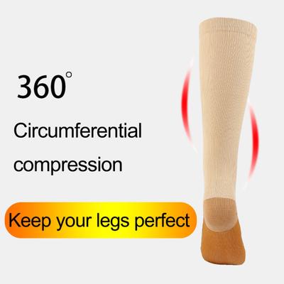 1 Paio Calzini Sportivi Invernali da Donna Calzini da Yoga a Compressione Lunghezza Ginocchio Tubo Lungo Alta Elasticità Avvolgenti Antiscivolo Calzini Comfort Calore Calzettoni