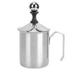 400CC 304 Stainless Steel Manual Milk Frother Foamer Mixer Stirrer for Coffee Latte Art