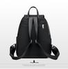 Women's Travel Double Shoulder Backpack - Oxford Cloth, Customizable Label