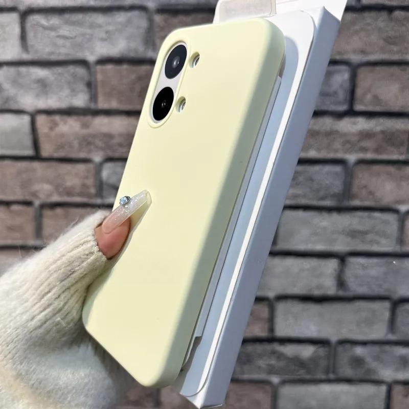 

Delicate Liquid Silicone Skin-friendly Phone Case For Poco X8 ProMax F8 F7 Ultra Pro Premium Shockproof Protector Cover Poco F7 Pro