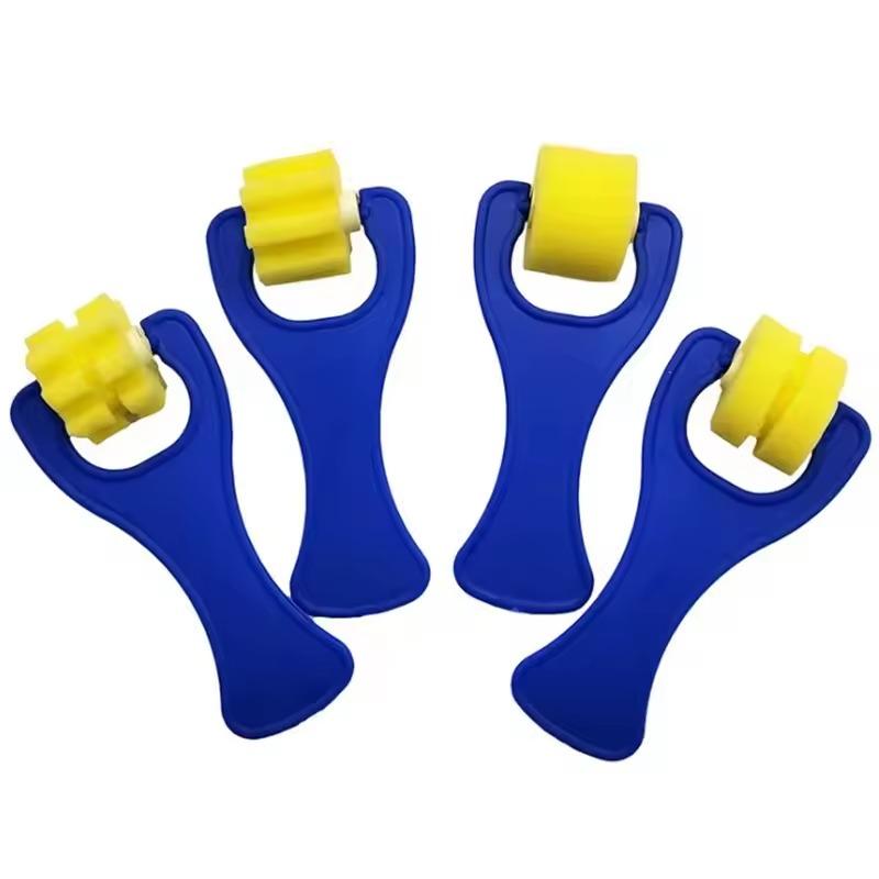 Sponge Brush Set Various Shapes Available Painting Tools Mushroom Stick Flower EVA Roller Creative Art Graffiti Drawing Prop ZYF