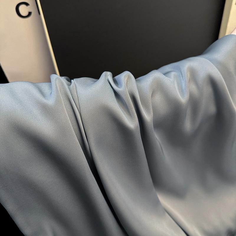 Damen Sommer Eis Seide Spitze Nachthemd - Sexy Reiner Wunsch Stil