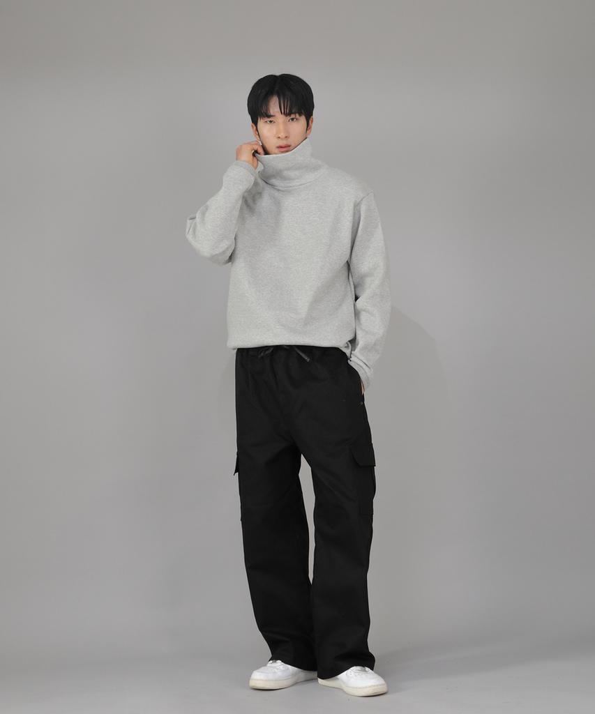 Seinteukeulu Rivet Fix Ex Wide Cargo Pants Rec-360 Black