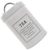 Iron Airtight Tea Coffee Sugar Canister Storage Jar Kitchen Counter Farmhouse Decor Large Capacity Metal Food Container
