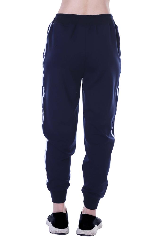 Moomaya Solid Striped Colorblock Sweatpants With Pocket Jogger Pants For