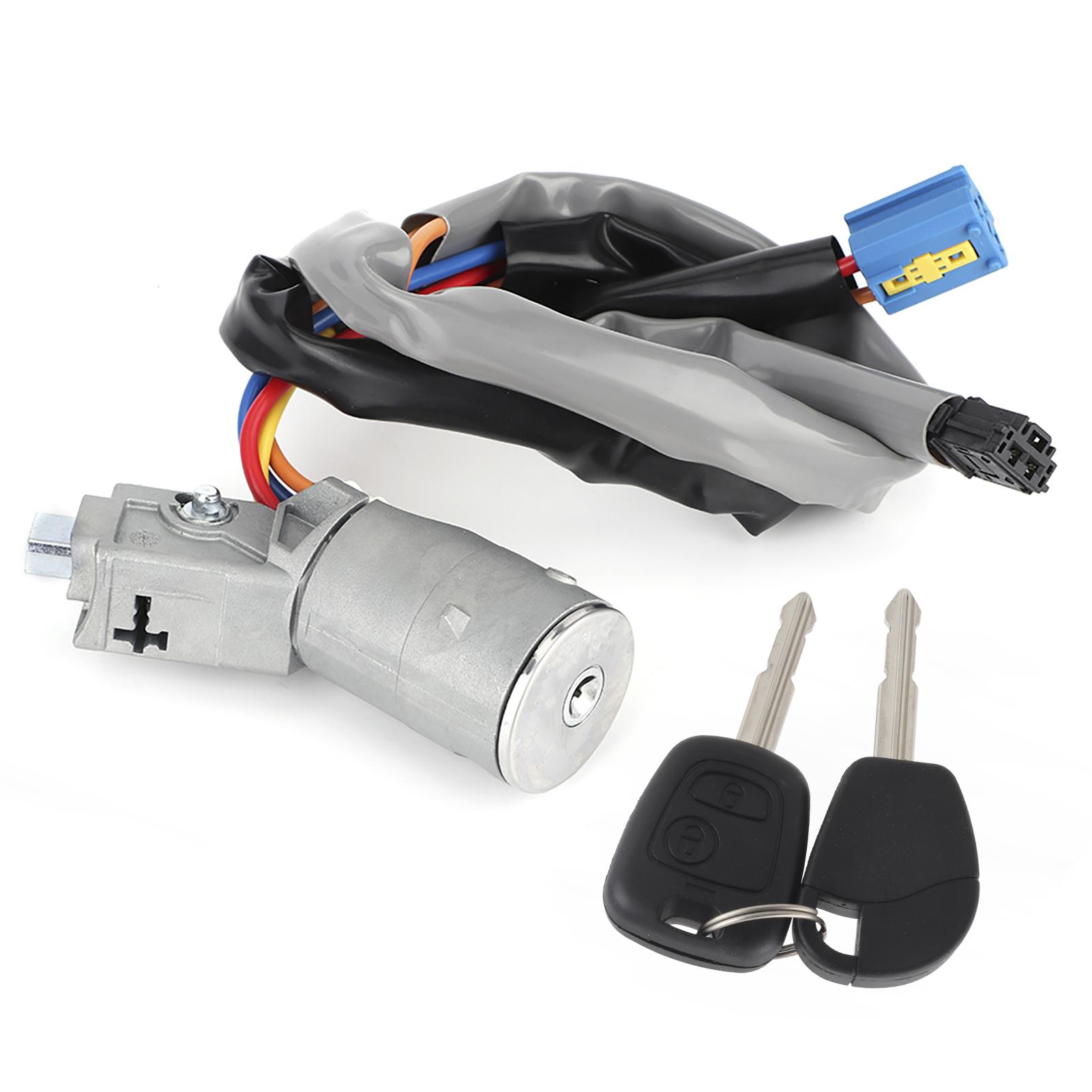 

Замок зажигания переключатель стартера с 2 ключами 4162.CF подходит для Berlingo