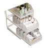 Under-Sink Multi-Tier Pull-Out Organizer Rack for Bathroom Vanity Cabinet