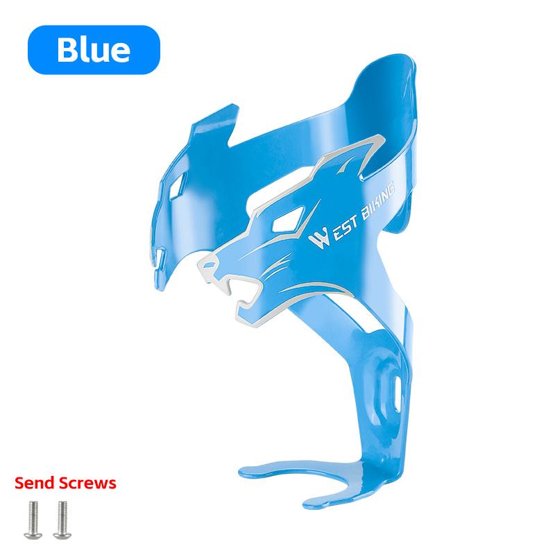 WEST BIKING Bicycle Water Bottle Holder Aluminum Alloy Bike Bicycle Bottle Rack Holder Lightweight For MTB Road Bike Accessory
