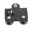 Back Support Plate Black Metal 3D Printer Extruder Back Support Plate With Pulley for Ender3 V2