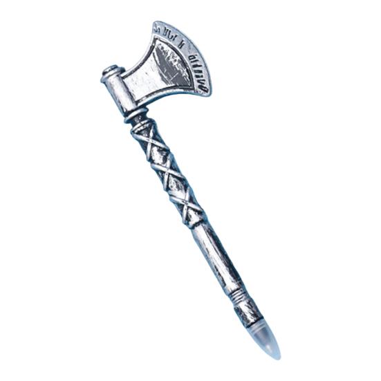 

Ballpoint Pen with Push-Button Core Extraction 0.5mm Black Ink Smooth Writing Non-Smudge Shovels Shape Smooth Writing Pen A