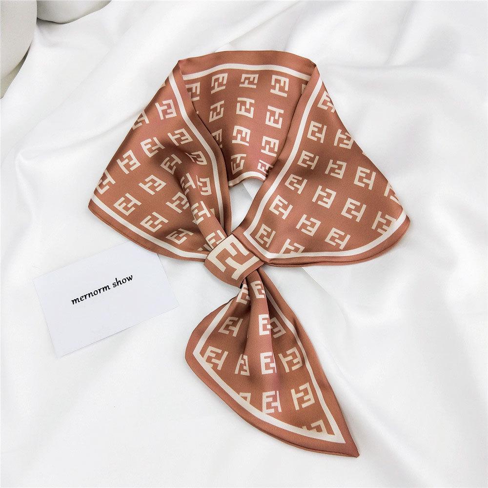 Nové šatky Hodvábne šatky Dámska jarná a jesenná sezóna Dlhé dekoratívne profesionálne šatky Letné tenké štýly spárované s košeľami Štýlové