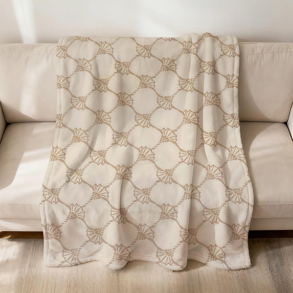 Flannel soft warm plush blanket modern luxury J-joop fashion sofa living room hogar vintage bedroom gift home brand Car portable