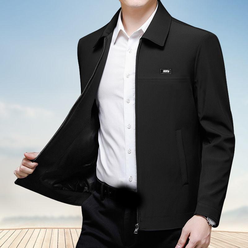 Loose Casual Business Men's Jacket Blazers for Men Formal Social Jacket Solid Color Luxury Office Dress Coat Spring Autumn