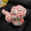 Fluffy Cartoon Stuffed Animal 45-70cm Snake Appease Doll Big Eyes Snake Plush Toys  Home Decor