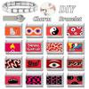 New Creative Tai Chi Cat Eyes Heart Flowers Italian Charm Links Fit 9mm Stainless Steel Bracelet Women Men DIY Making Gifts