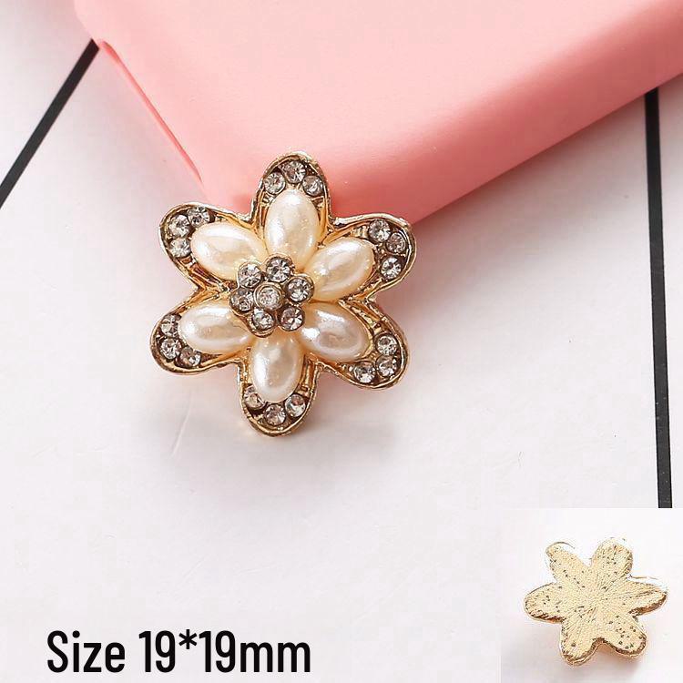 Five-Petal Diamond Flower Snowflake DIY Phone Shell Sticker