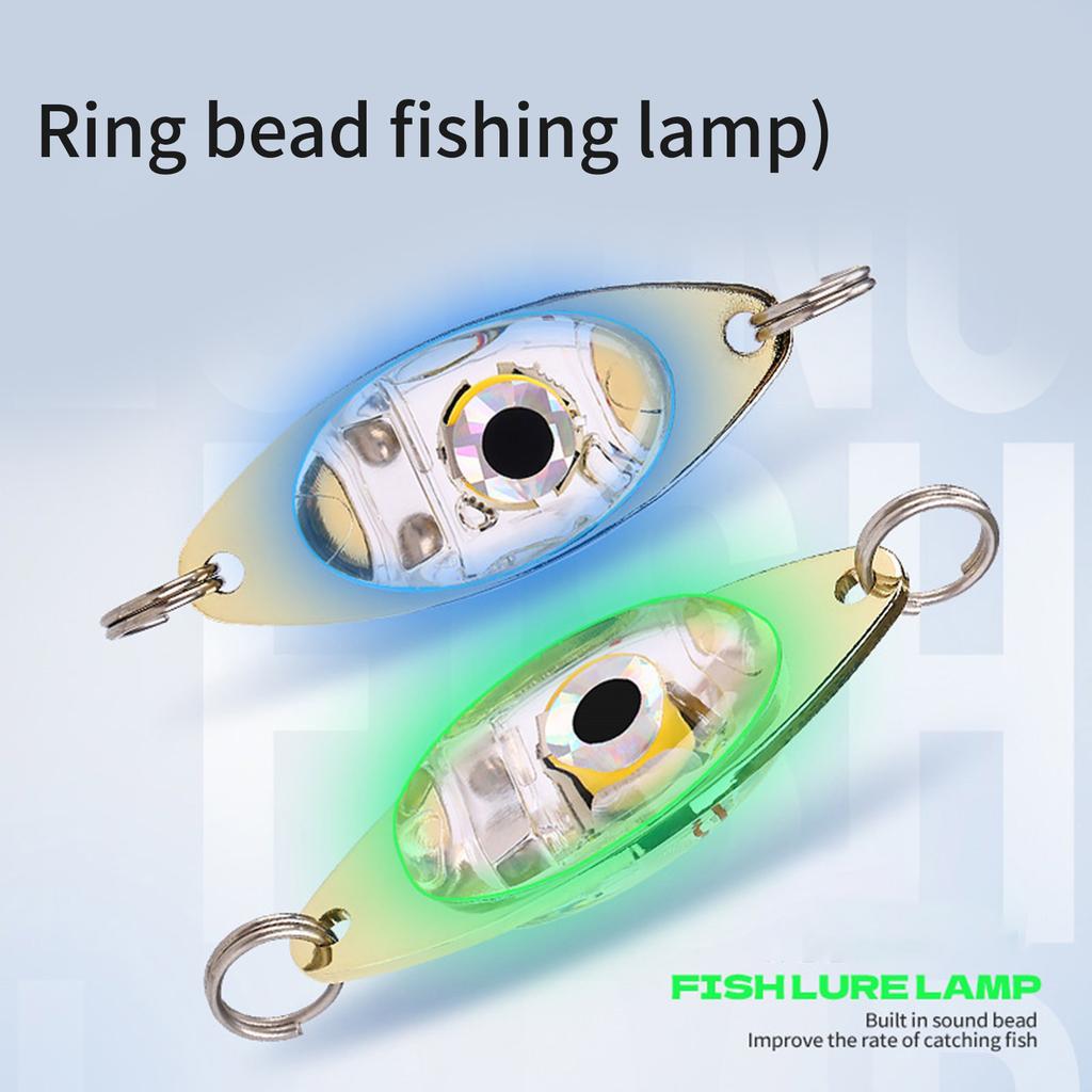 LED Lighted Baits Flasher LED Fishing Lures Underwater Flasher Saltwater Trolling Deep Drop Fishing Lures Fishing Spoons