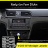 Volkswagen Lamando 15-19 Carbon Fiber Interior Gear Console Anti-Kick Pad Sticker