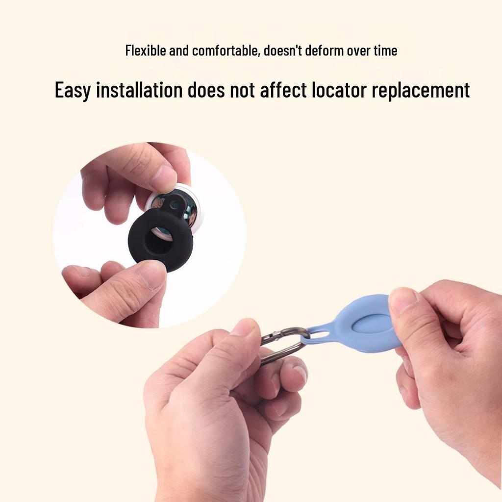 Silicone Protective Case for Apple Airtag Locator - Anti-Lost Tracker Shell