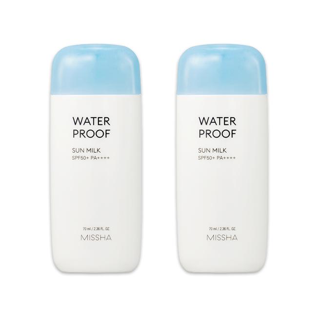 MISSHA Leche Protectora Solar Todo Alrededor Segura EX SPF50+ PA+++ 70ml (Esencia / Resistente al Agua / Acabado Suave) (10 Opciones)