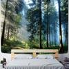 Forest Tree Scene Tapestry Room Wall Art Home Bedroom Aesthetic Y2K Decor Wall Hanging