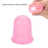 4pcs/set Silicone Vacuum Body   Helper Anti Cellulite  r Cups Cupping (Blue)