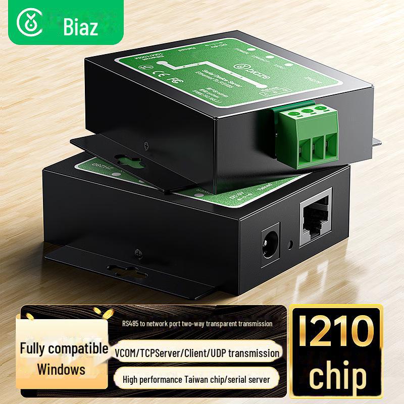 

Biaz RS485 to Ethernet Serial Port Server with RJ45 Network Port, Includes Development Support ZH279*1