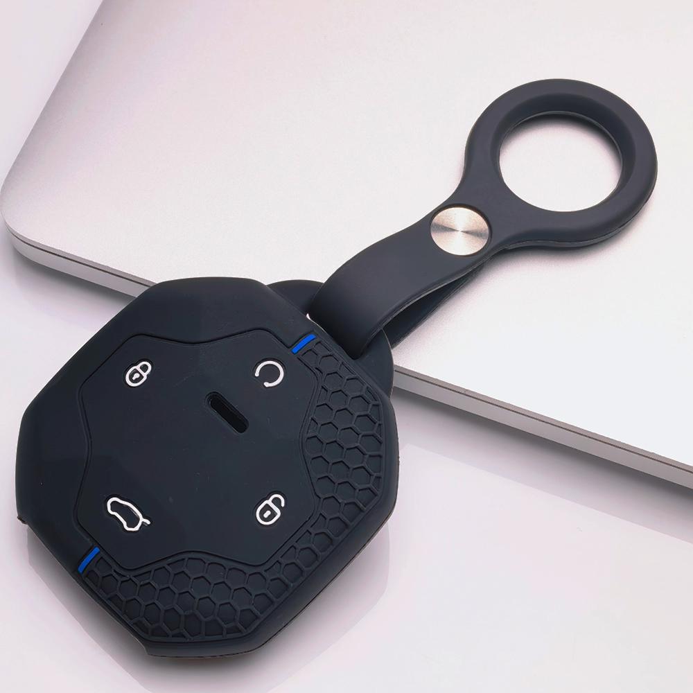 Portachiavi Copri Telecomando per Jetour Shanhai T2 L9 T3 Traveler Dashing Superficie Antigraffio Struttura Antiurto Texture Morbida al Tatto Design Facile da Installare