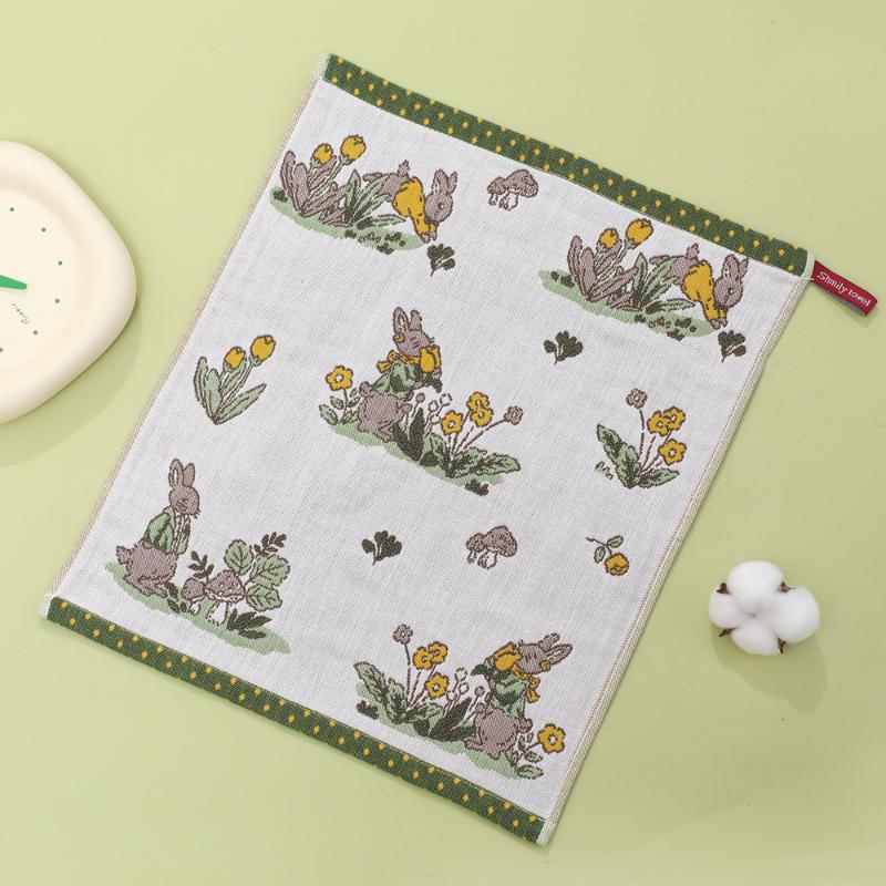 Pure Cotton Square Towel, Pure Cotton Towel, Kitchen Towel, Cotton Gauze, Pure Cotton Dishcloth, Tea Towel, Home Restaurant