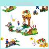 Colorful Super Mario Bros Dolls Luigi Peach Bowser Toad Building Blocks