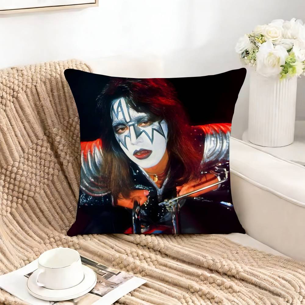 COOL AAce FFrehleyes Quadrat Doppelseitig bedruckter Kissenbezug Schlafzimmer Nachttischkissen Sofakissenbezug