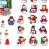 Advent Calendar for Set Kids 24-Day Countdown Christmas Snowman House Decor Xmas Gift Holiday 2D
