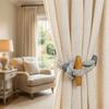 2Pcs Minimalist Curtain Buckles Adjustable Curtain Tie Rope Boho Curtain Tiebacks  Bedroom
