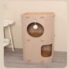 Jingwangrun Multi-Level Felt Cat Tree & Condo