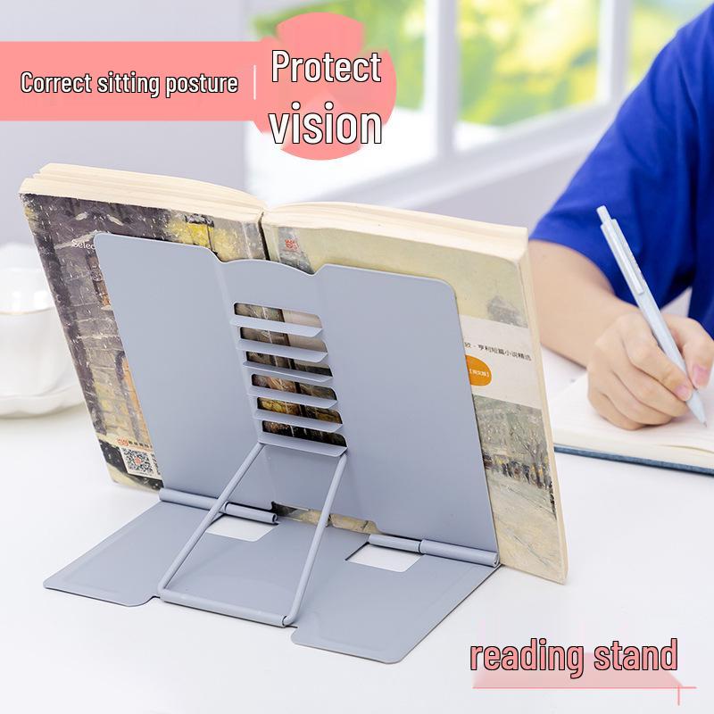 Детская складная книжная полка и металлическая подставка Blue - Diligent Study [Extended]