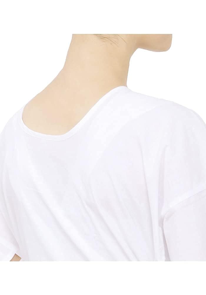 KYOETSU Women's Washable Kimono Undershirt/Slip, White, Year-Round, Size 01 (Free Size)