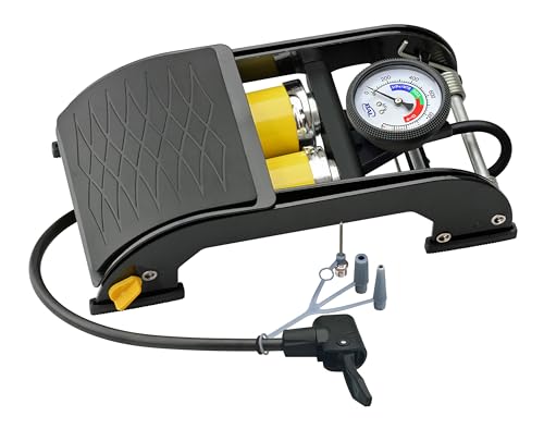 BAL (Ohashi Industries) High-Pressure Foot Pump, Twin Cylinder, 1924