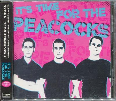 CD PEACOCKS - IT'S TIME FOR THE PEACOCKS TV085 TV-FREAK Record 2004 Japan ObiRock Gebraucht