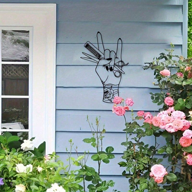 Металлическая Настенная Декоративная Арт-Панель Нордический Современный Домашний Интерьер