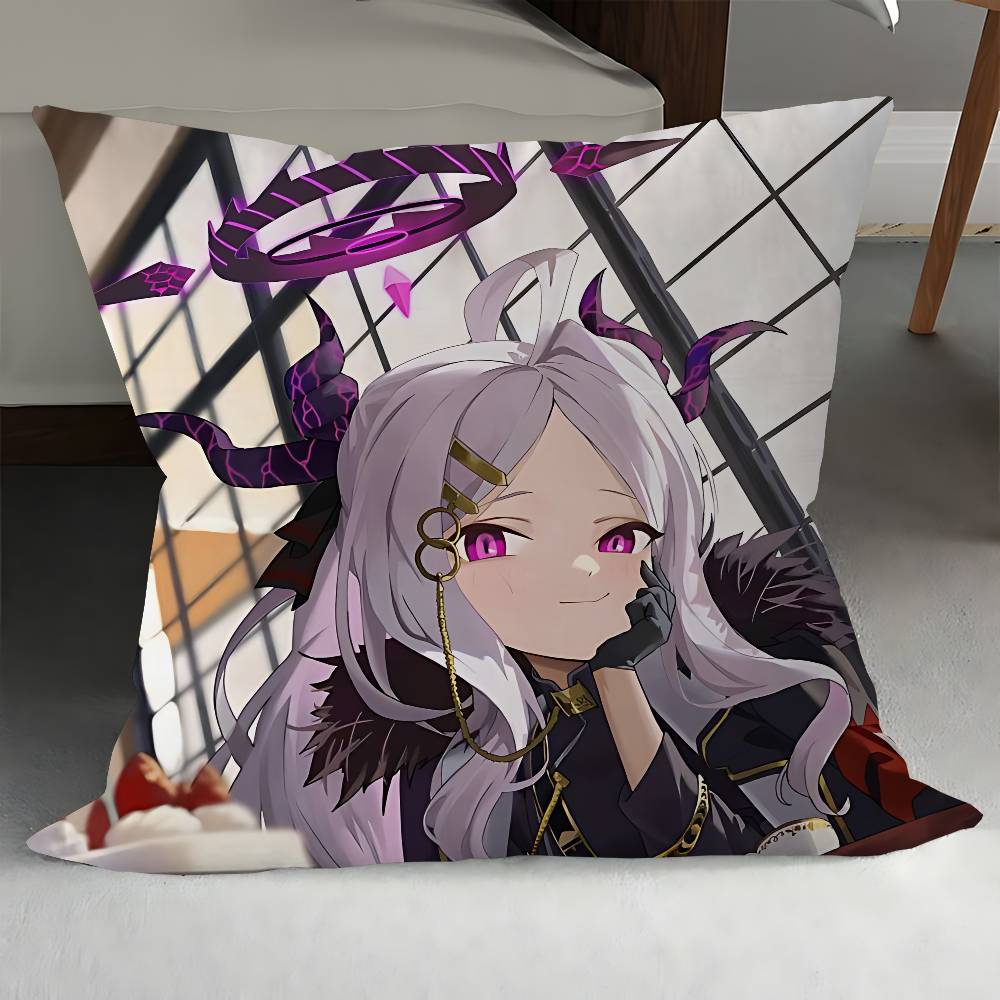 

Anime Sorasaki Hina Pillow Cover For Bedroom Room And Living Room Sofa Decorative Cushion Cover 12x12Inch