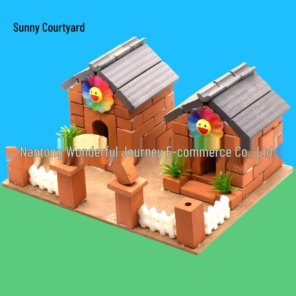Little Bricklayer DIY Cement House Building Blocks - Educational Toy for Children