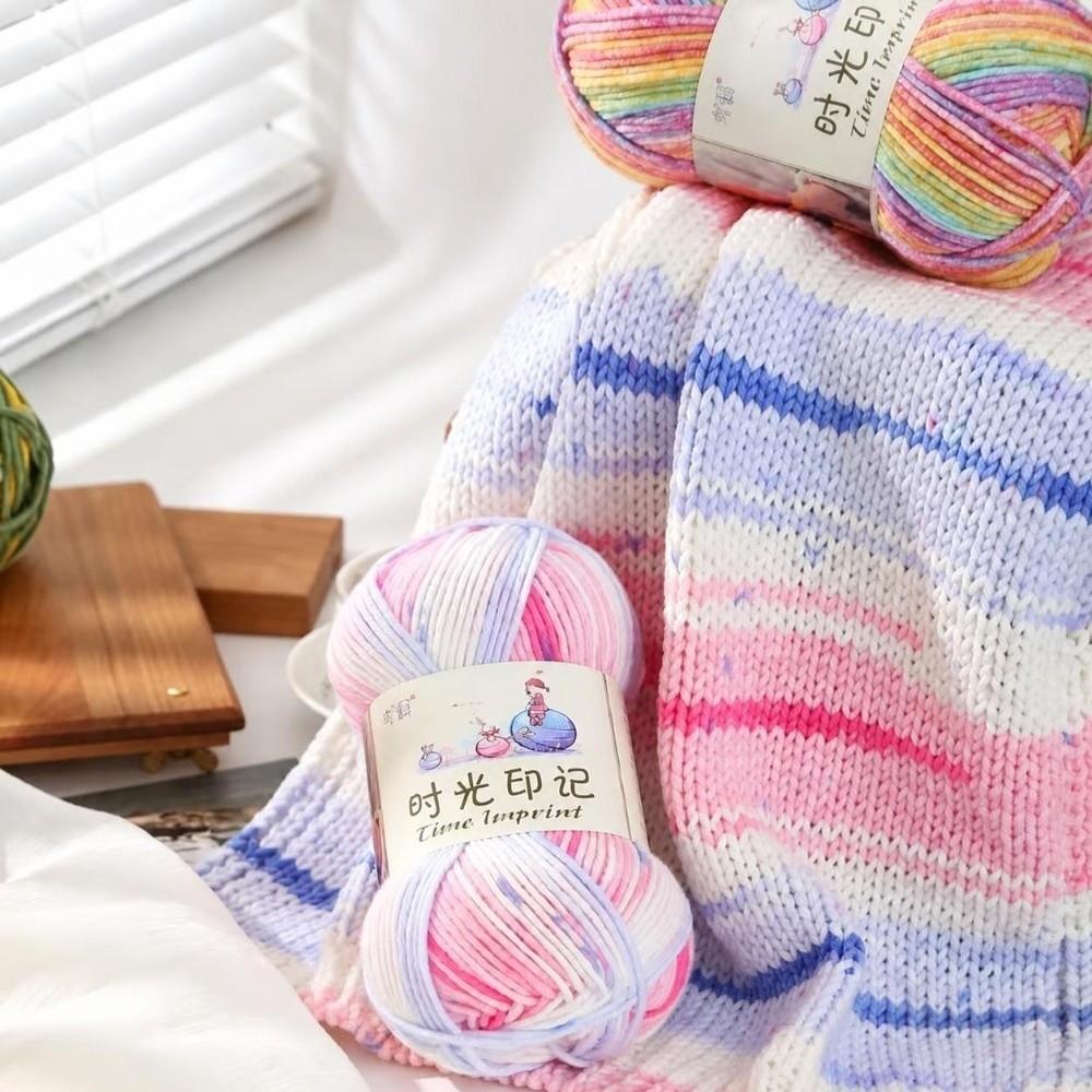 Soft Knitting Yarn 100g Per Roll Crochet Yarn New Craft Yarn Knitting Sweaters Bags Blankets